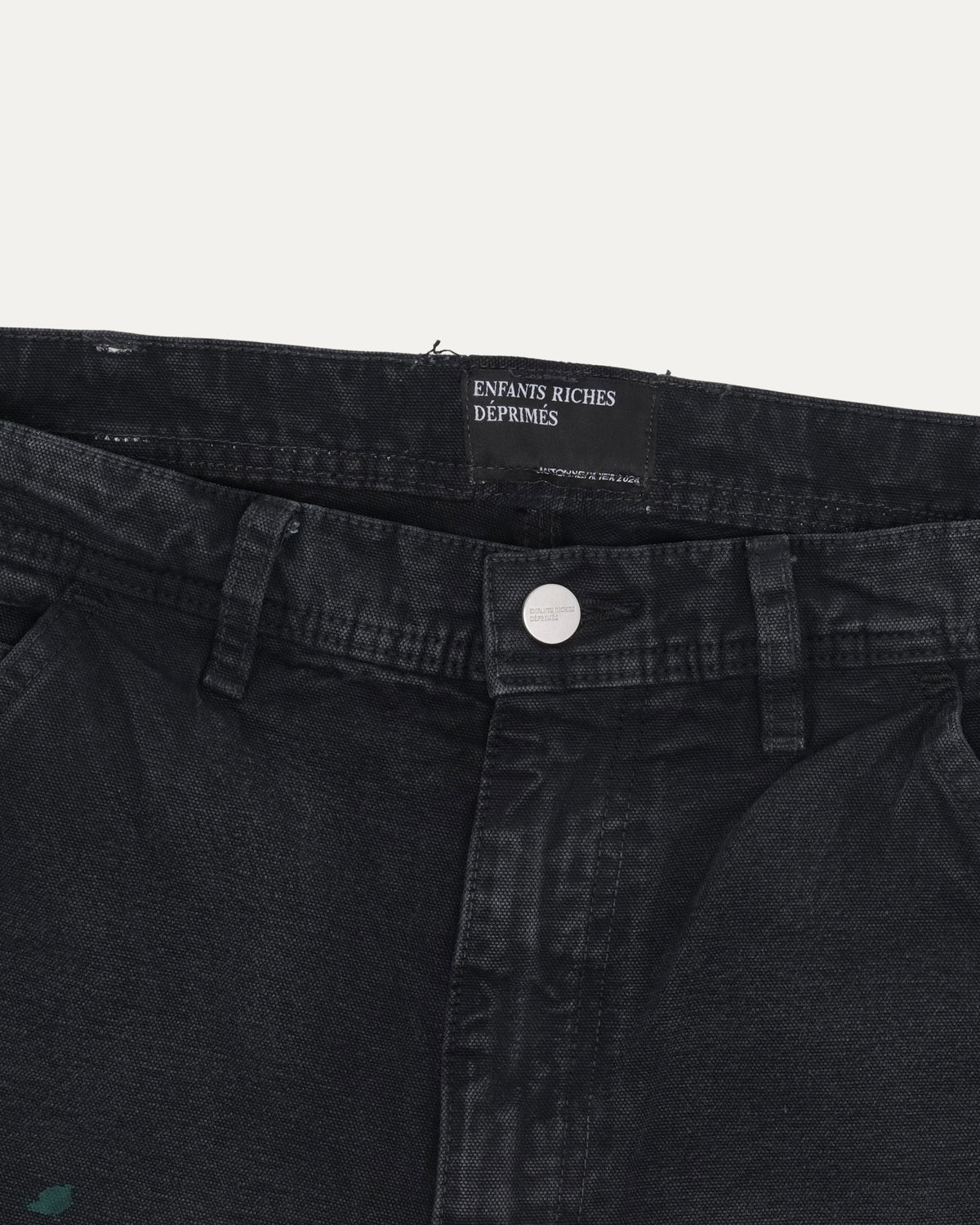 Distressed Paint Pants