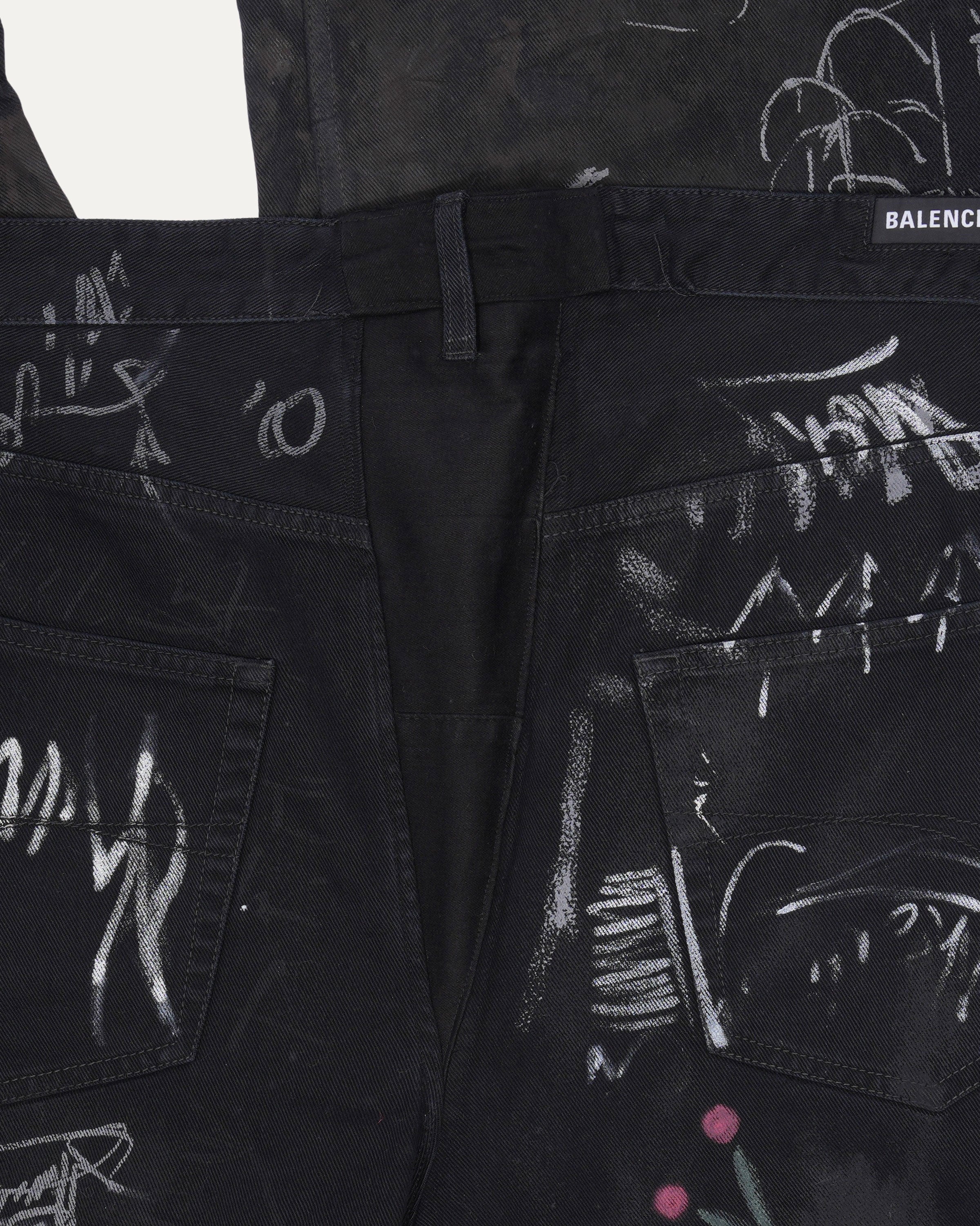 Graffiti Baggy Jeans