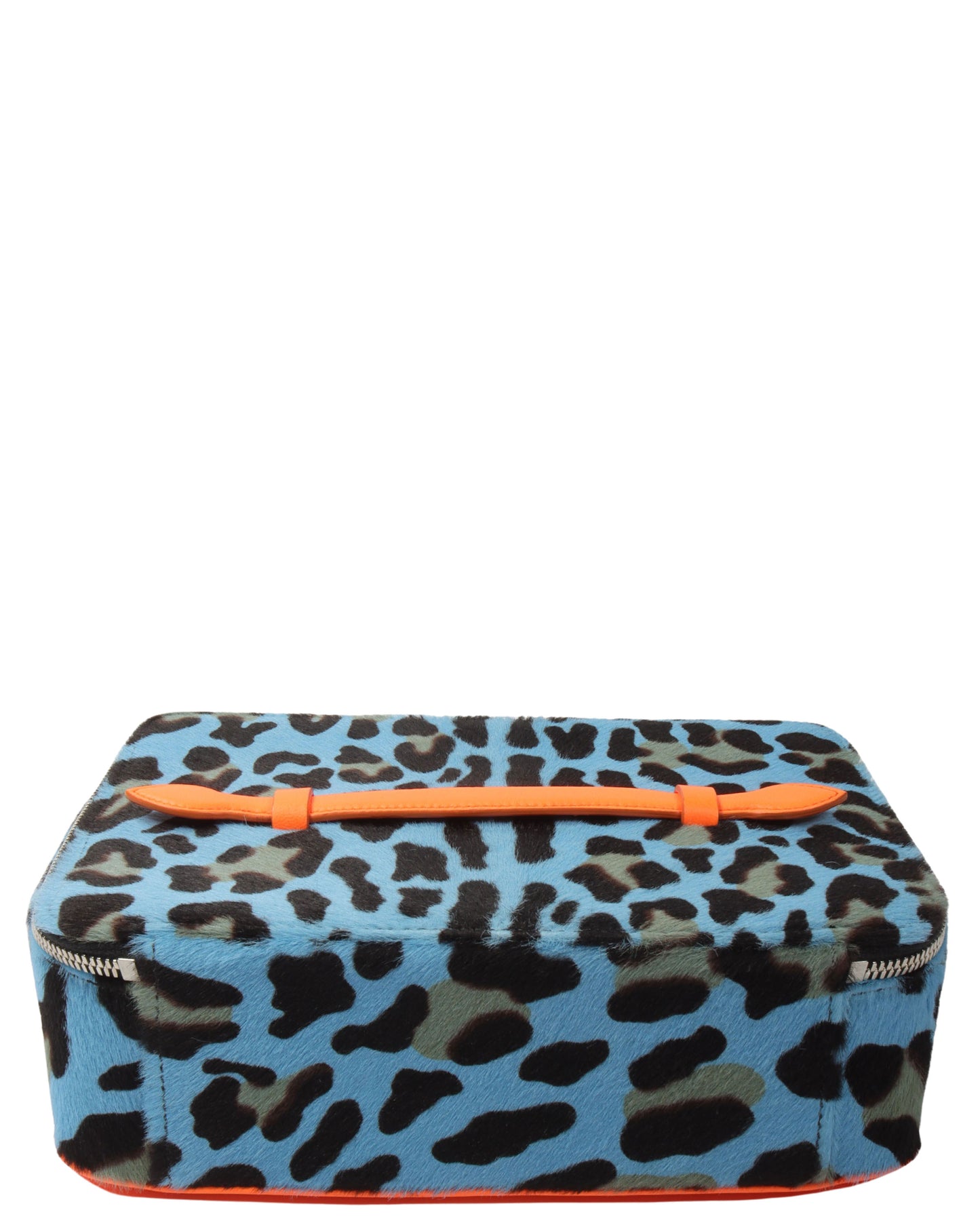 St Barth Leather & Pony Hair Jewelry Case