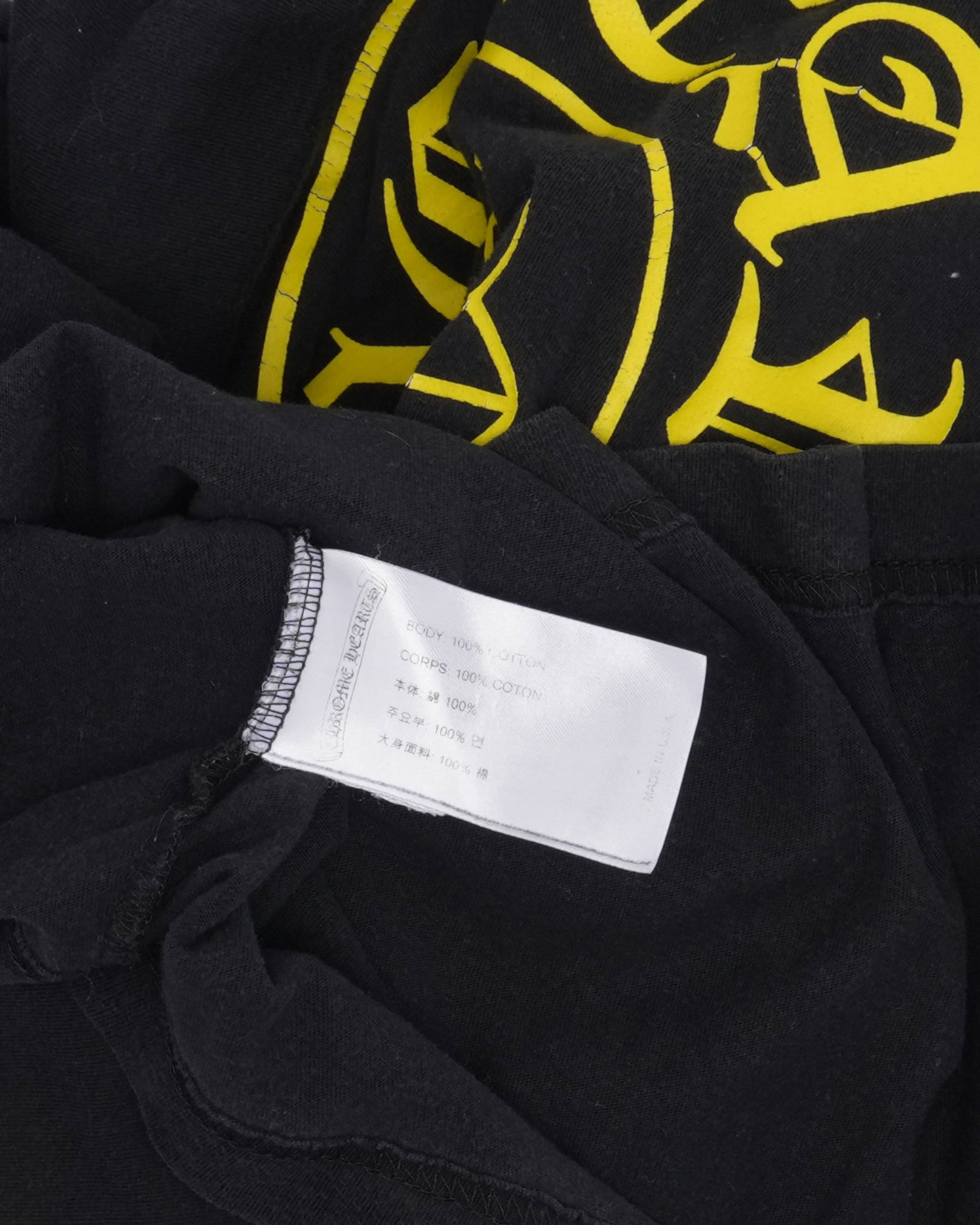 Horseshoe Logo Staff Long Sleeve Pocket T-Shirt
