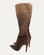 FW 2001 Ombre Velvet Runway Boots