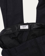 Pinstripe Inverse Lapel Suit