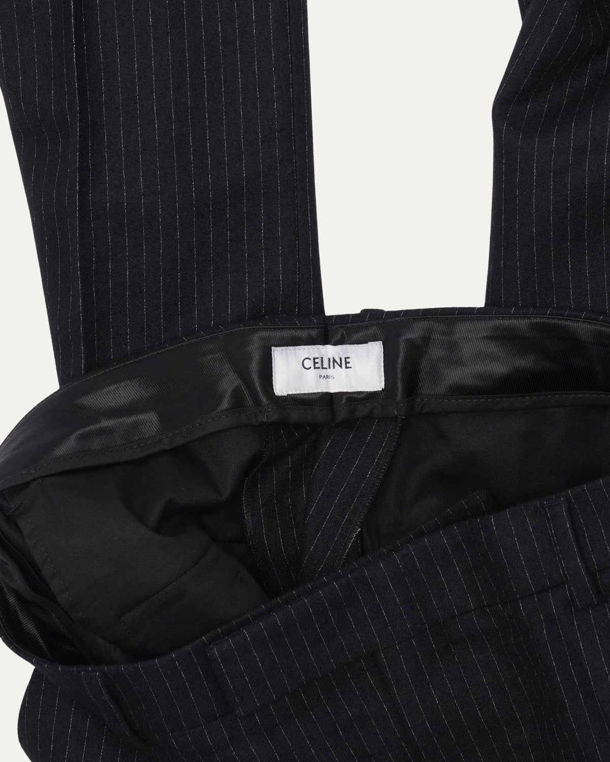Pinstripe Inverse Lapel Suit