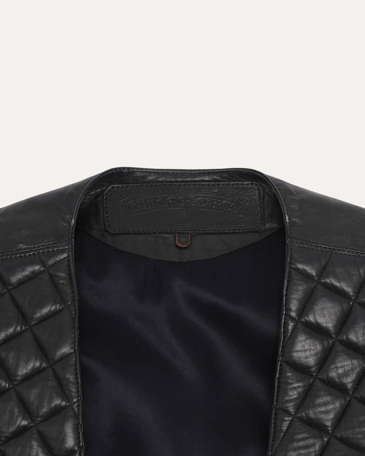 Women's Quilted Leather Vest