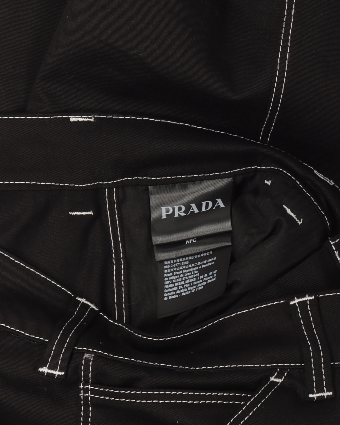 Contrast Stitch Jeans