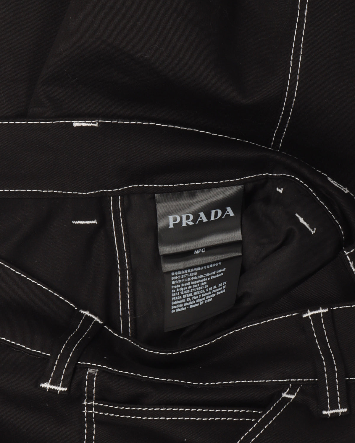 Contrast Stitch Jeans