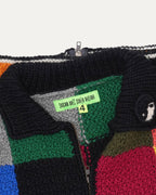 Puzzle Zip Sweater