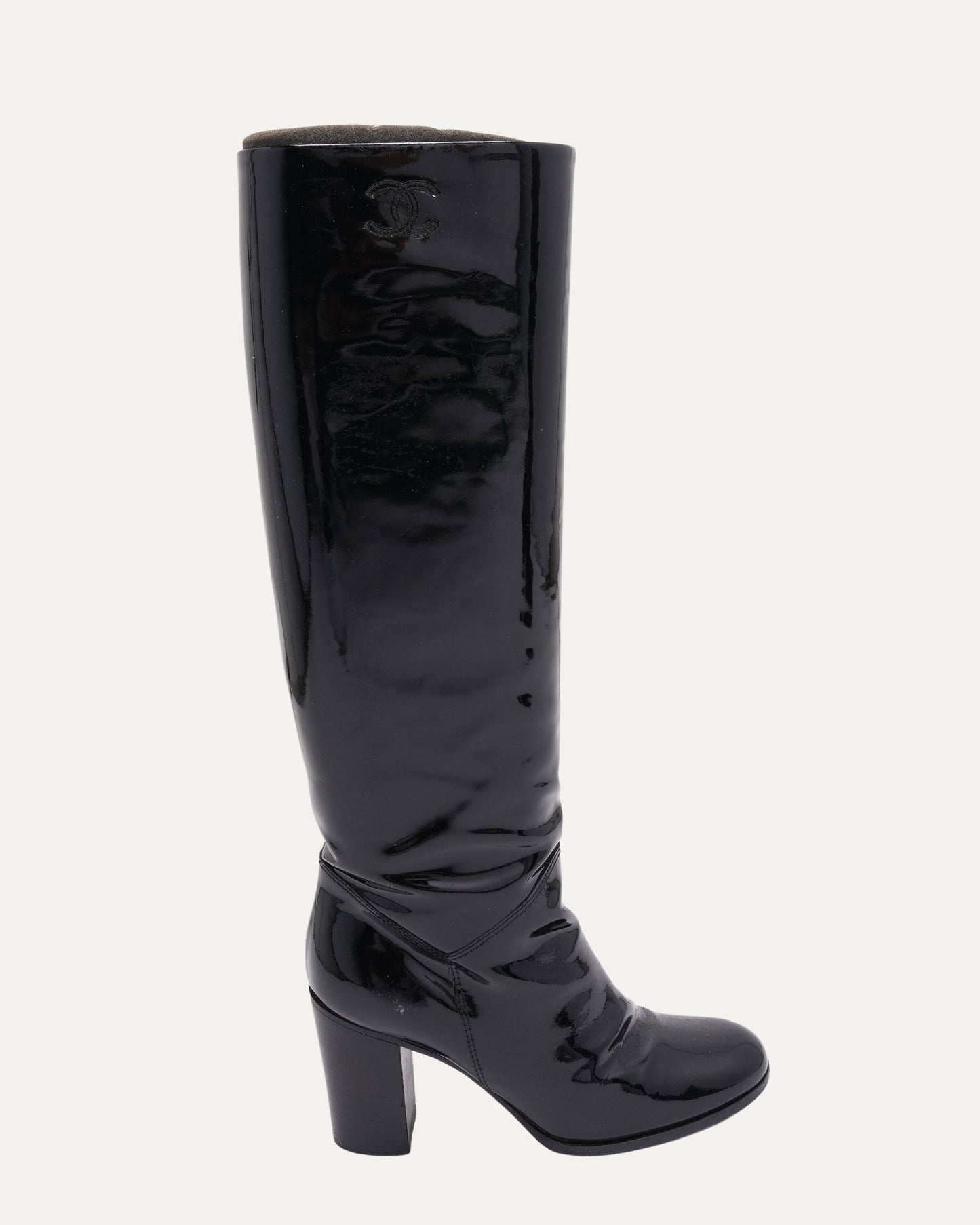 Patent Leather Go Go Boots