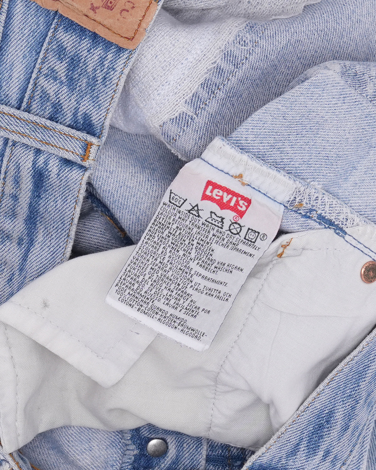 Distressed Levi's 501 Jeans