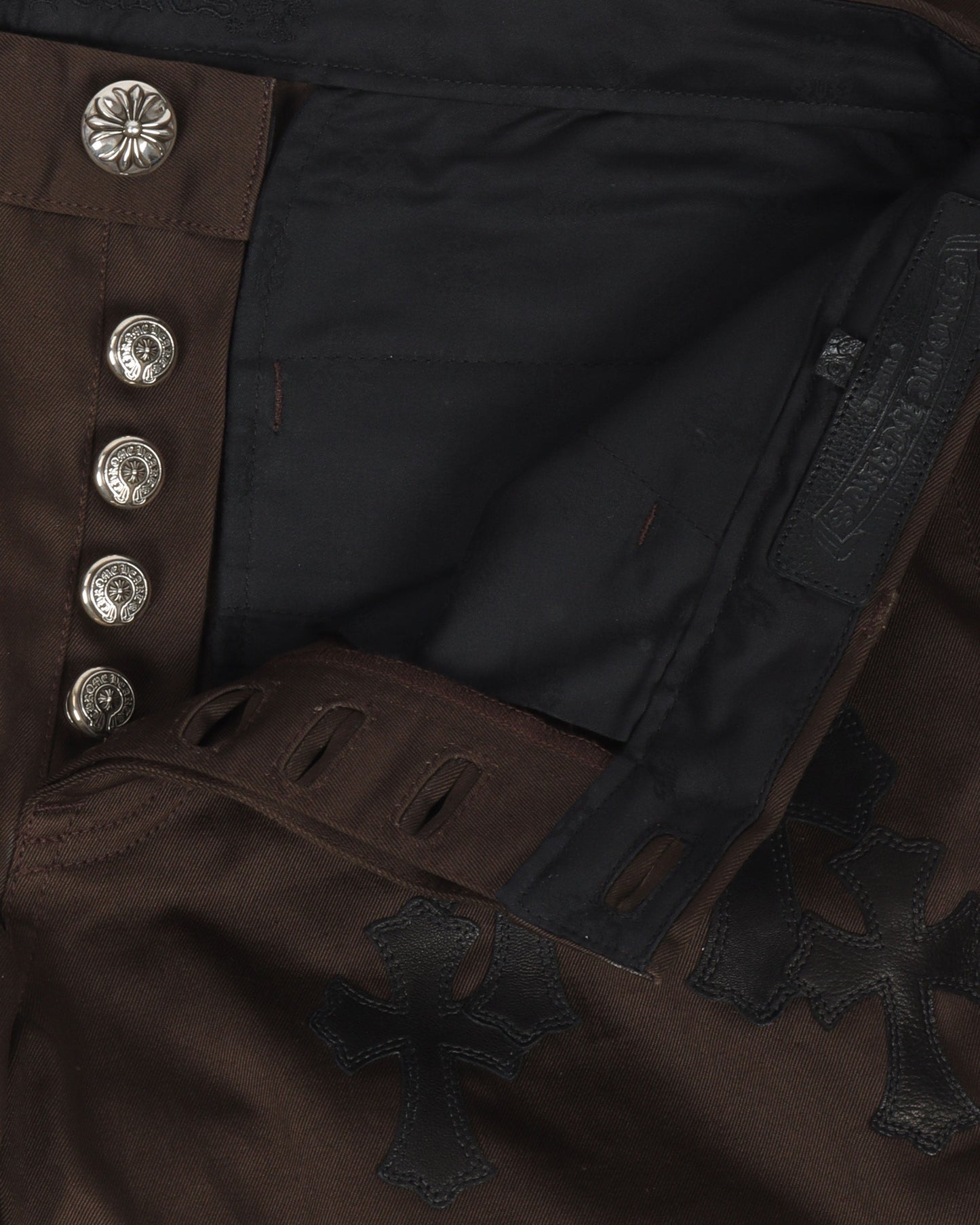 Cross Patch Chino Pants