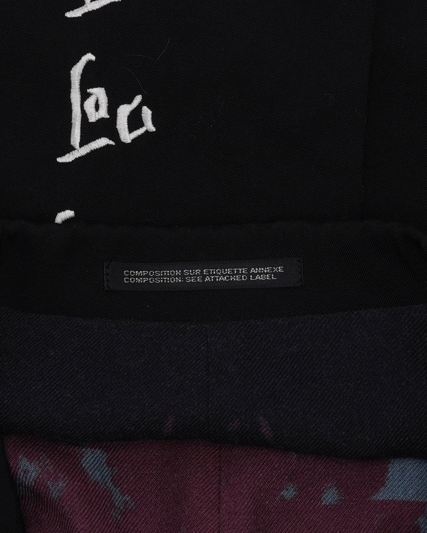 Embroidered Long Coat