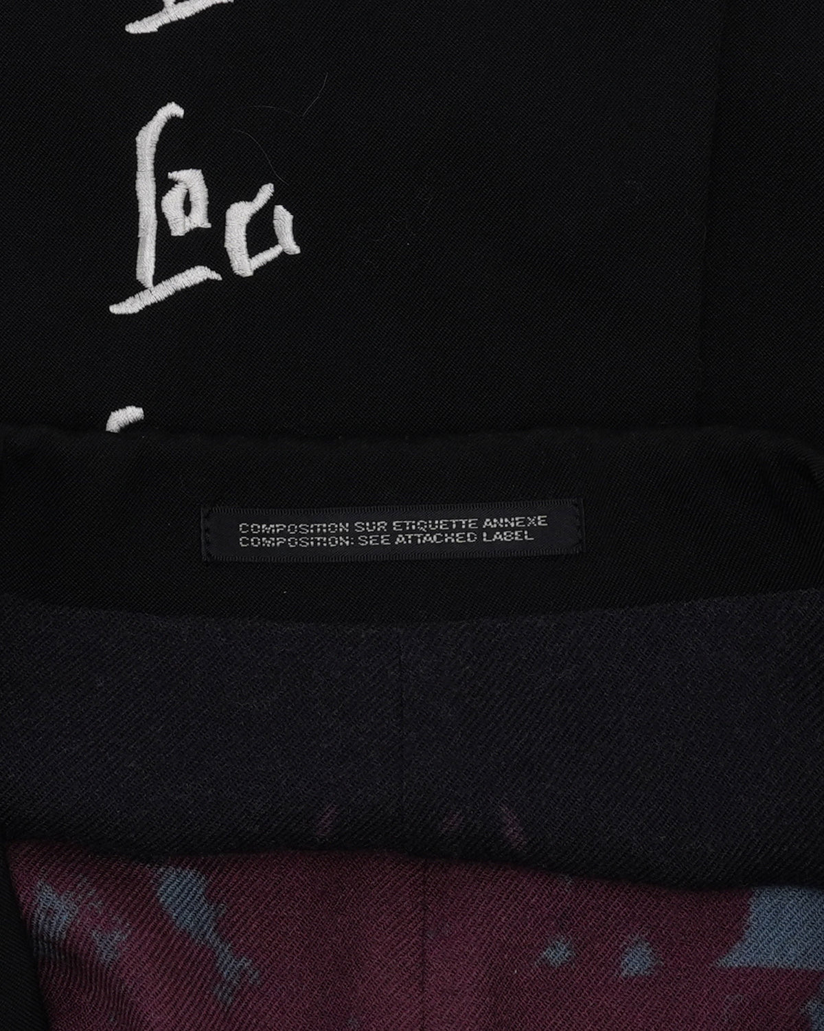 Embroidered Long Coat