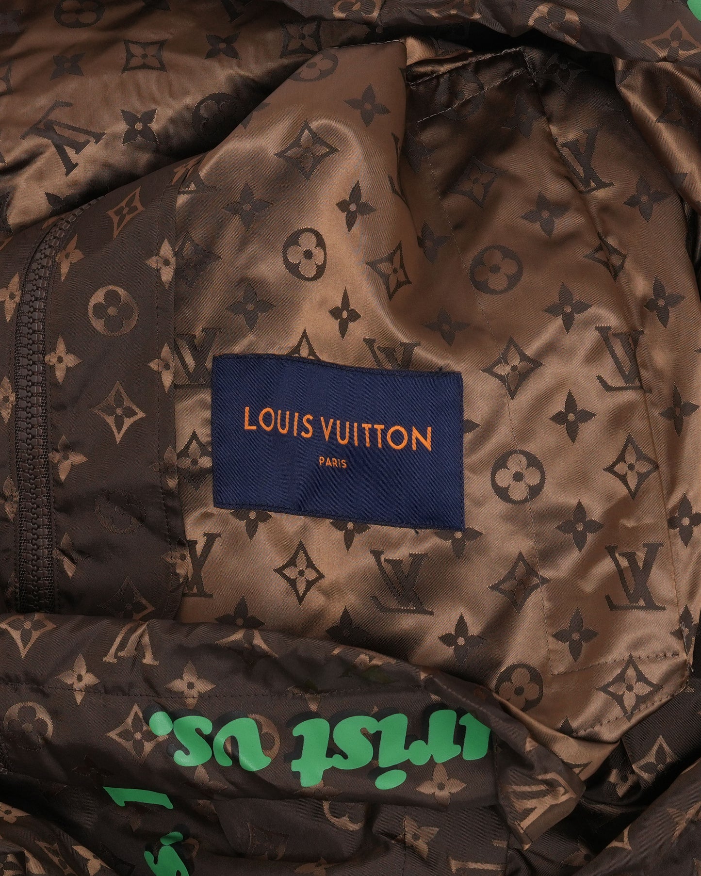 Tourist vs. Purist Monogram Windbreaker