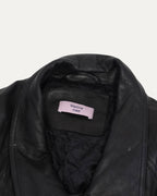 Leather Trench Coat