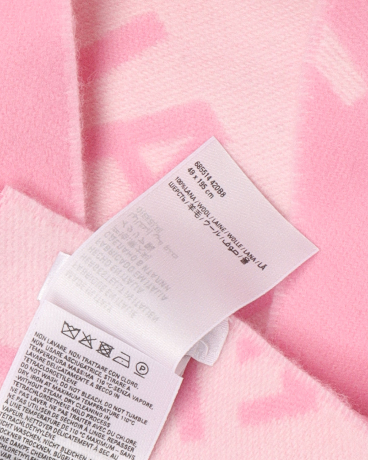 Repeat Logo Scarf