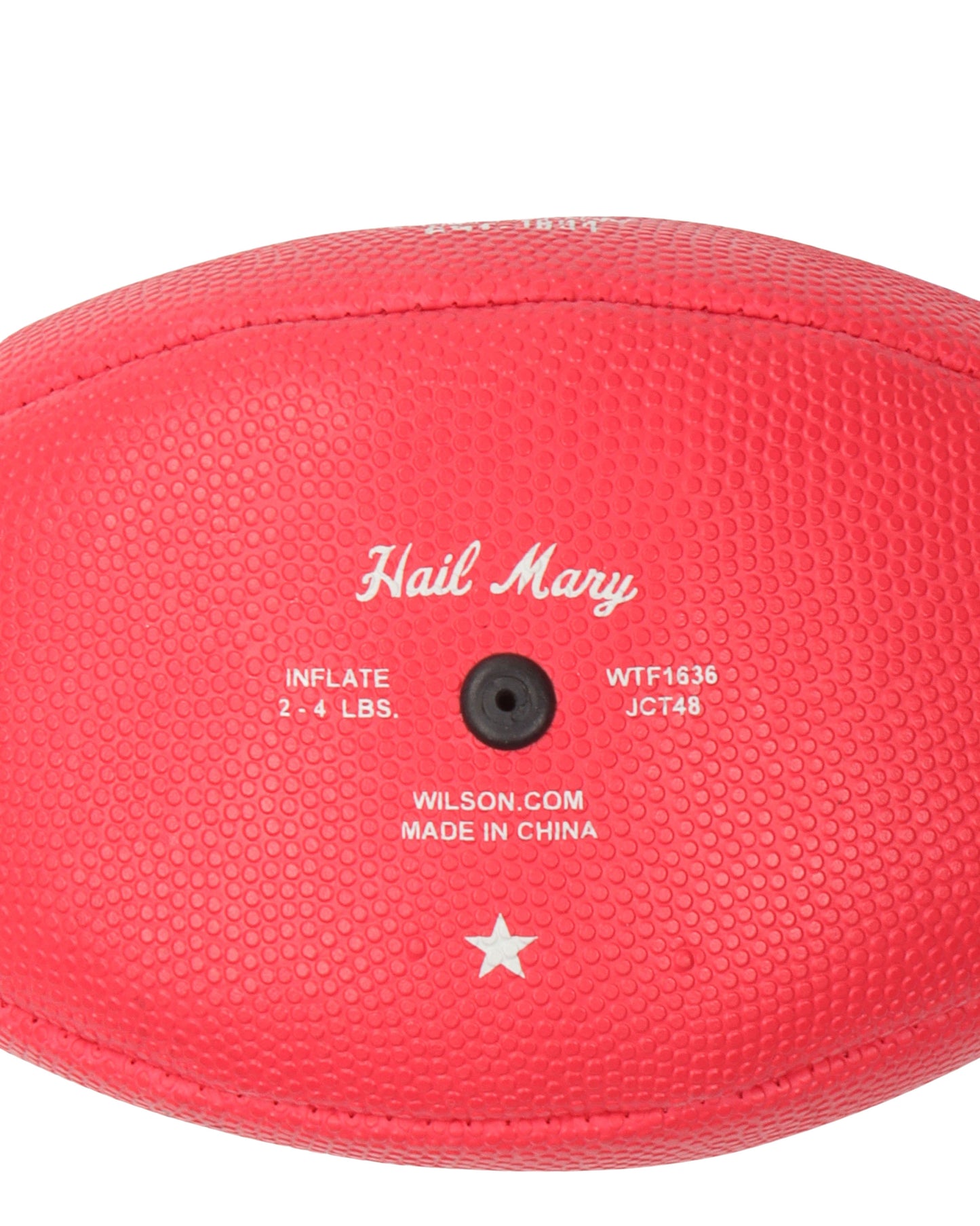 FW10 Wilson Hail Mary Mini Football