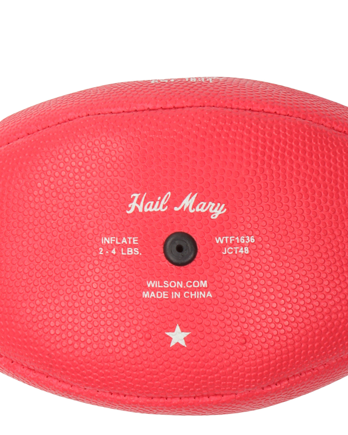 FW10 Wilson Hail Mary Mini Football