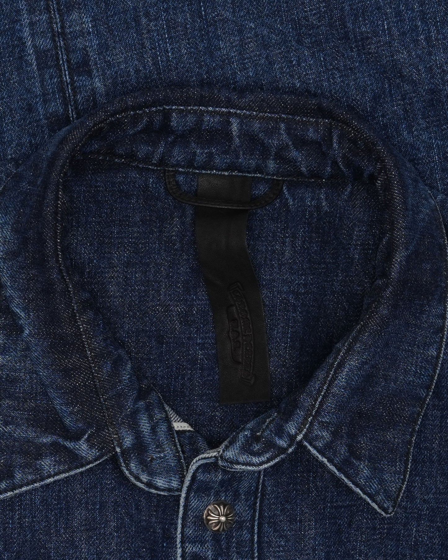 Denim Cross Patch Shirt