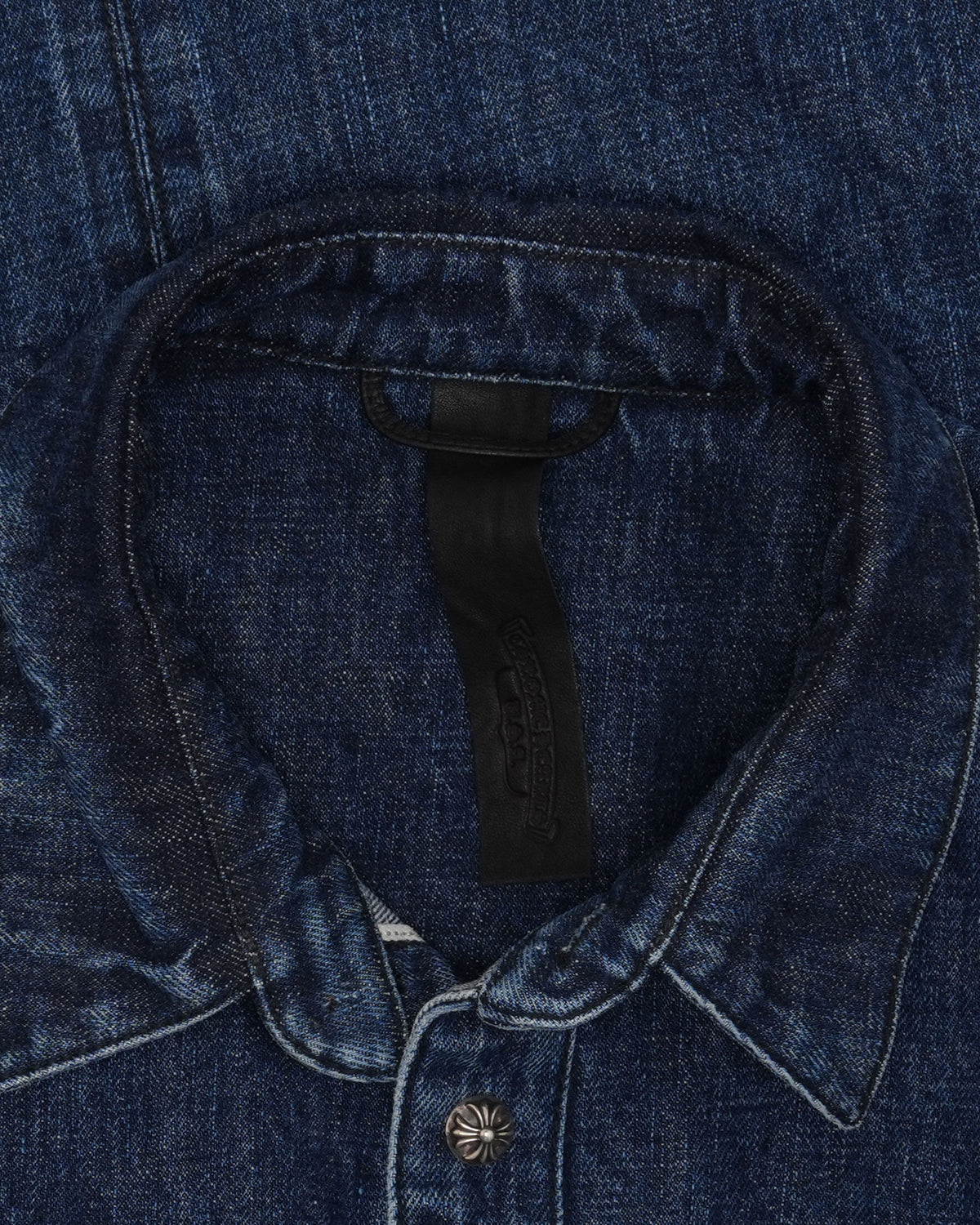 Denim Cross Patch Shirt