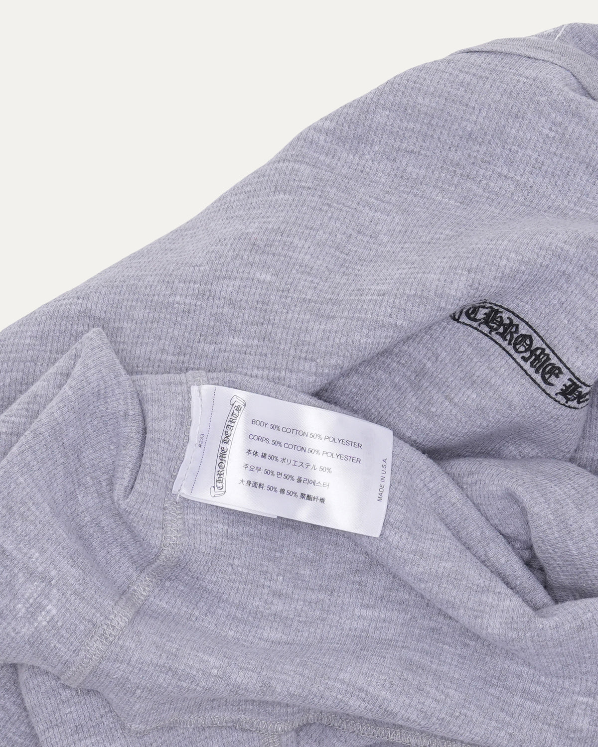 Spellout Thermal Long Sleeve T-Shirt