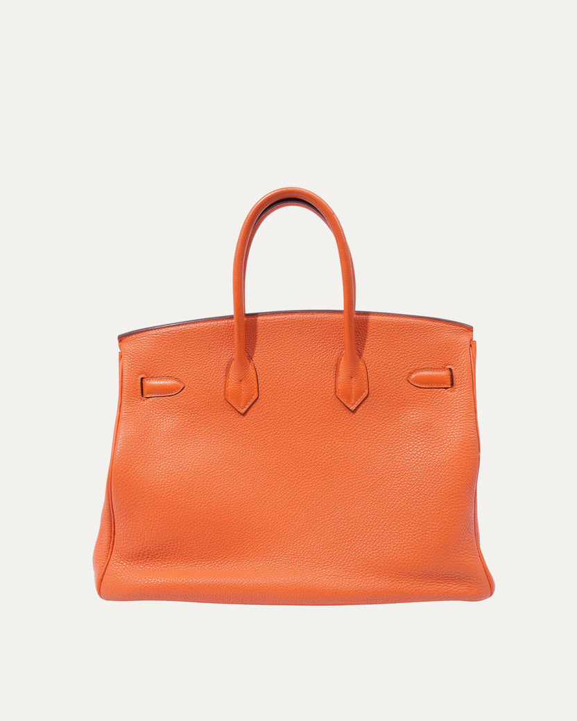 Orange Clemence Birkin 35