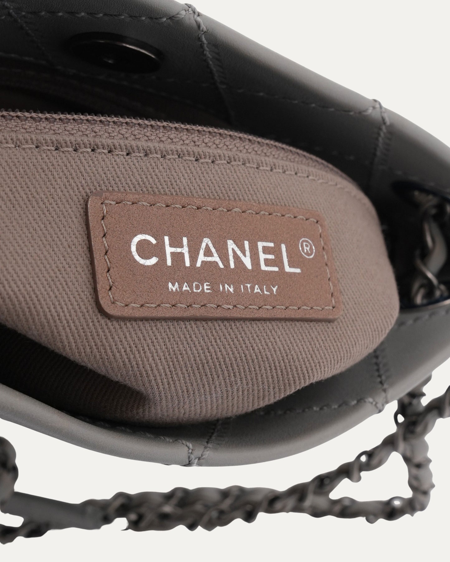 Quilted Leather Messenger Bag