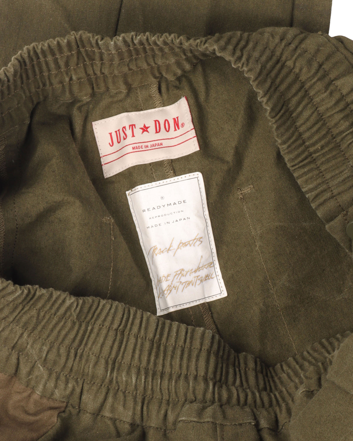 Just Don Canvas Break Away Pants