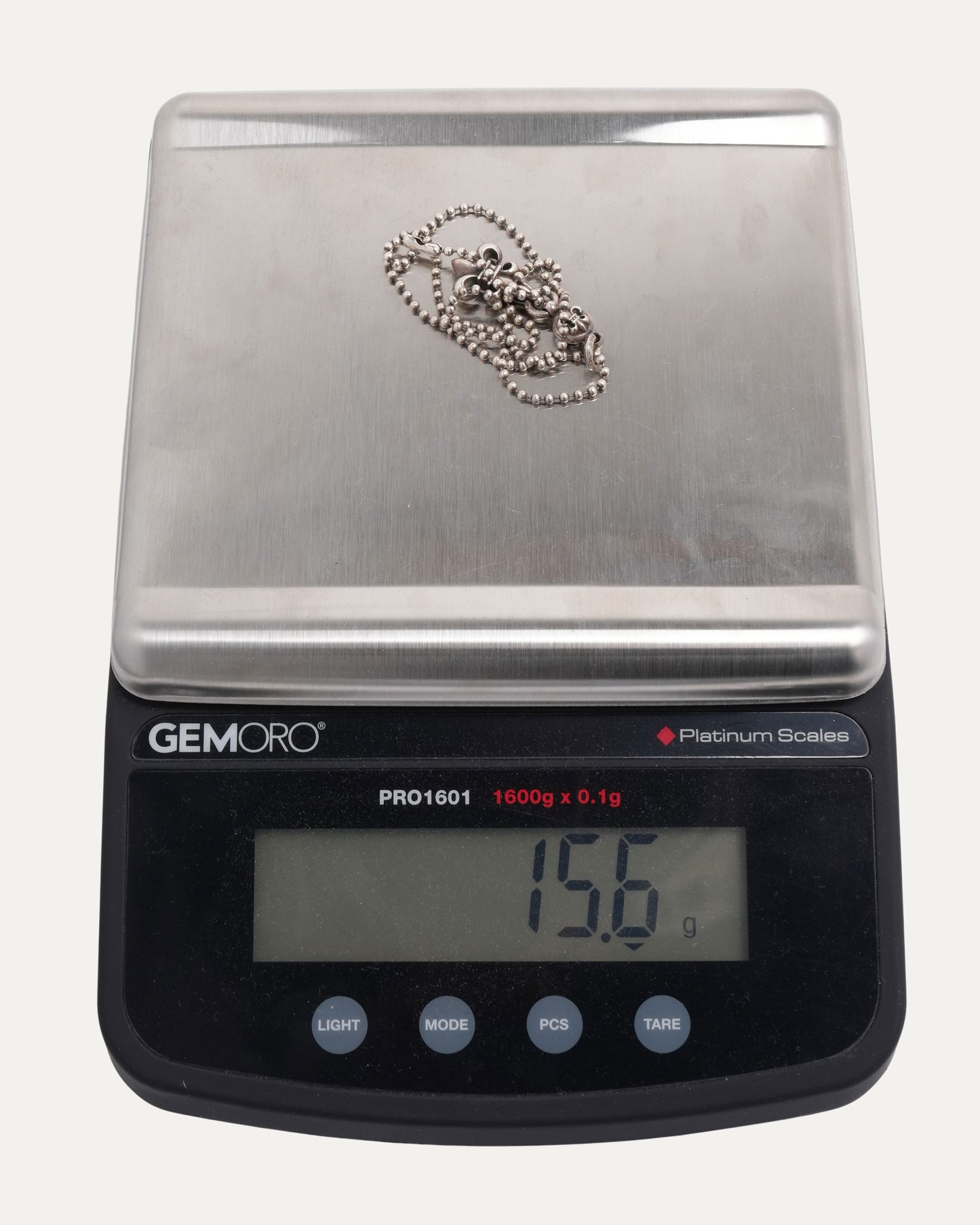 Fleur Pendant with Fleur Ball on Ball Chain