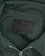 Cotton Blend Blouson Jacket