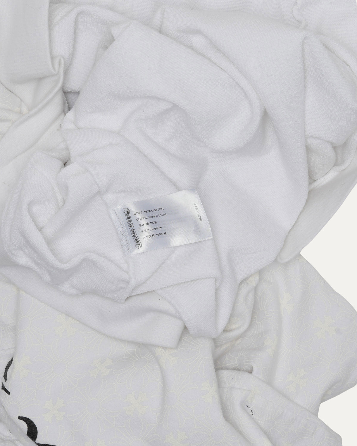 Monogram Vertical Logo Hoodie
