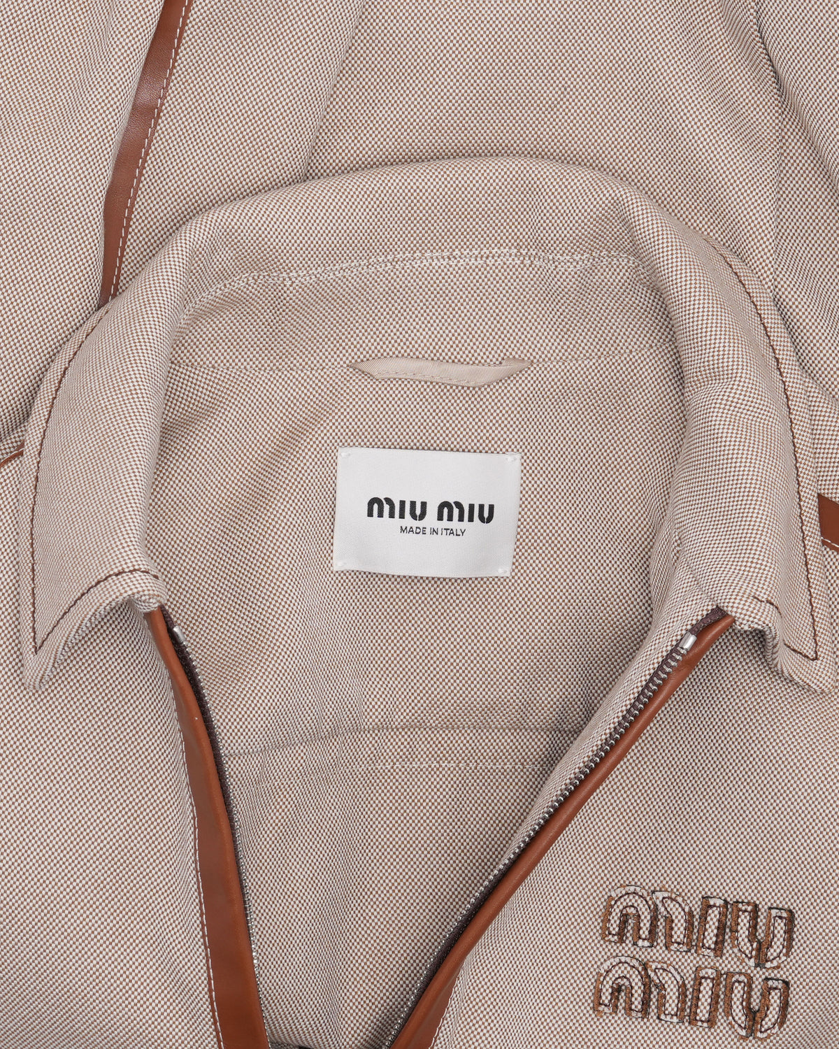 Canvas Zip-Up Jacket