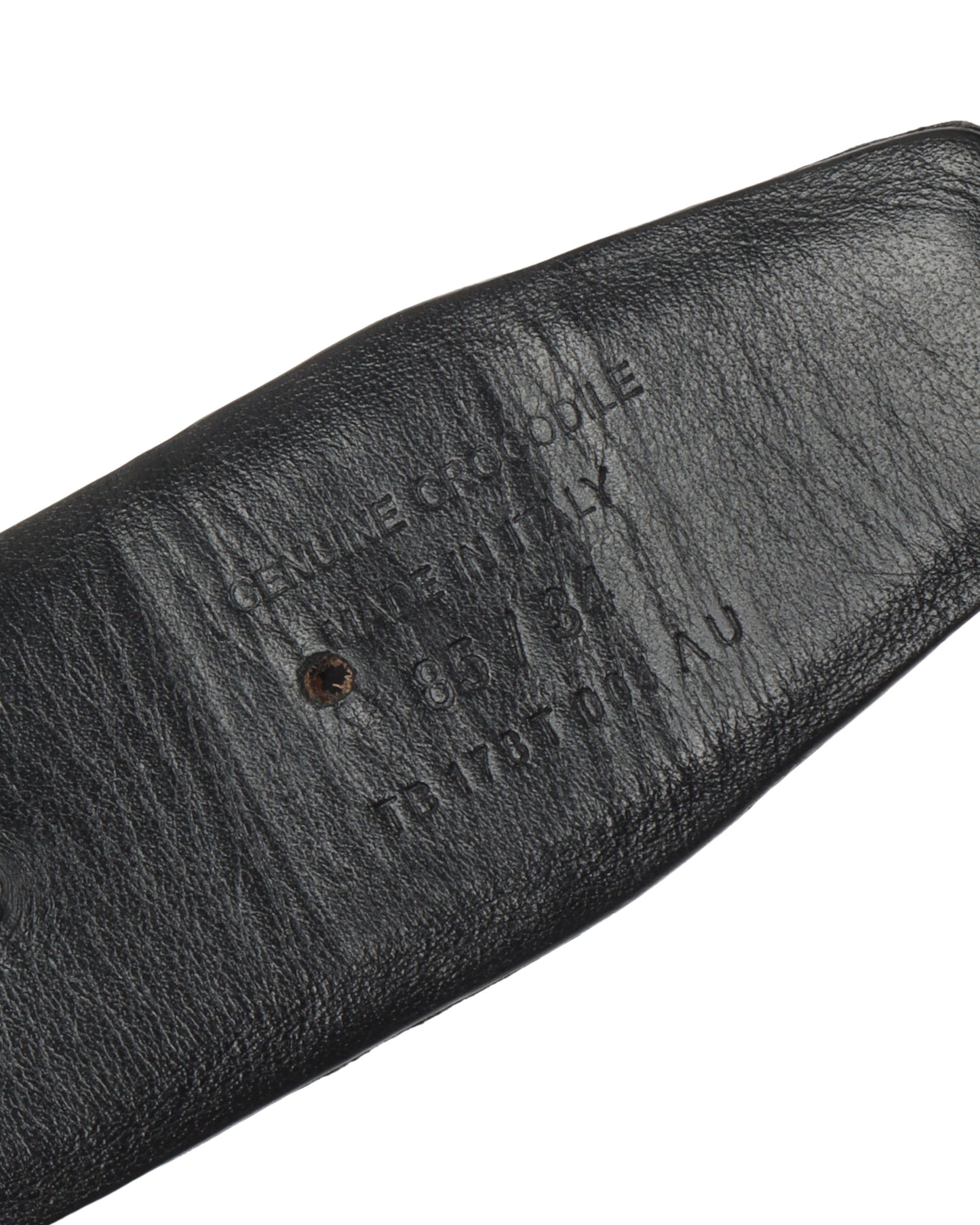Crocodile Leather Belt