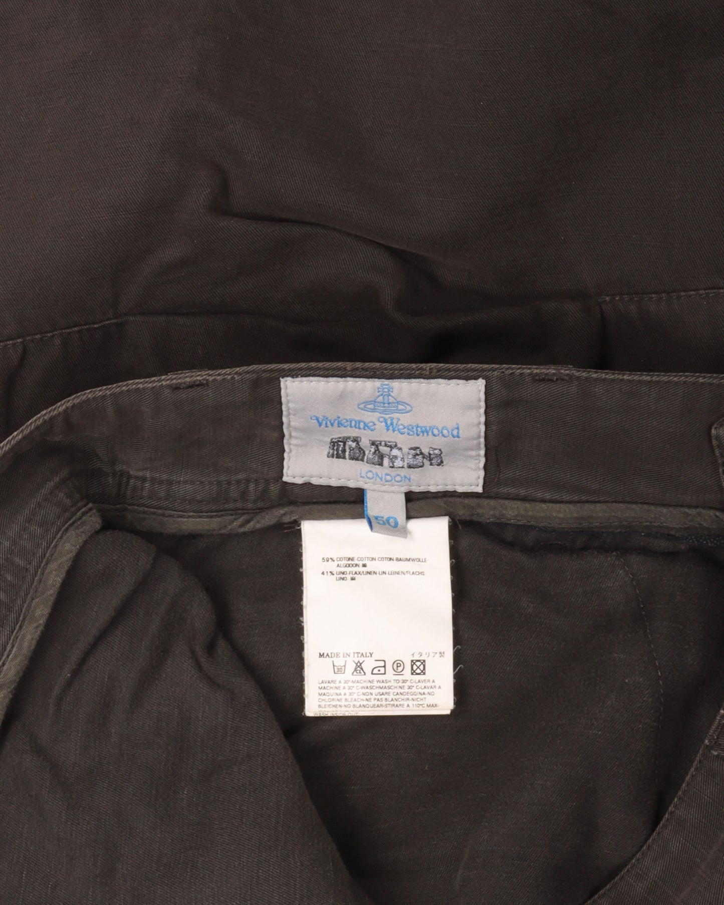 Asymmetric Cargo Pants