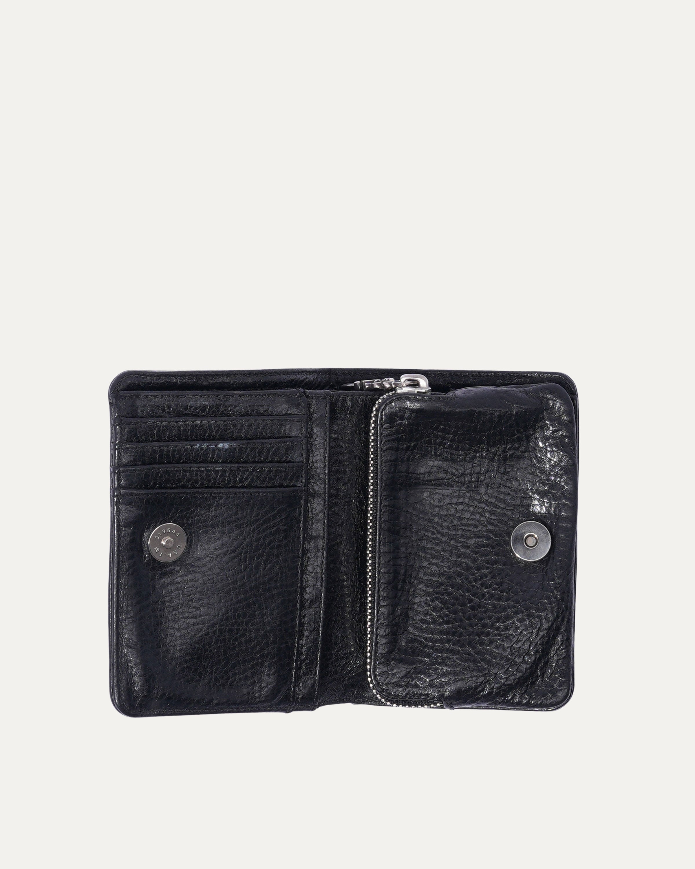 Leather Snap Wallet