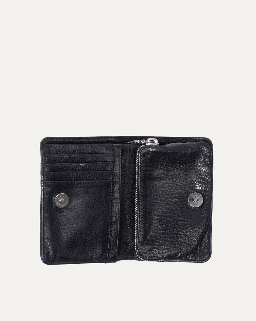 Leather Snap Wallet