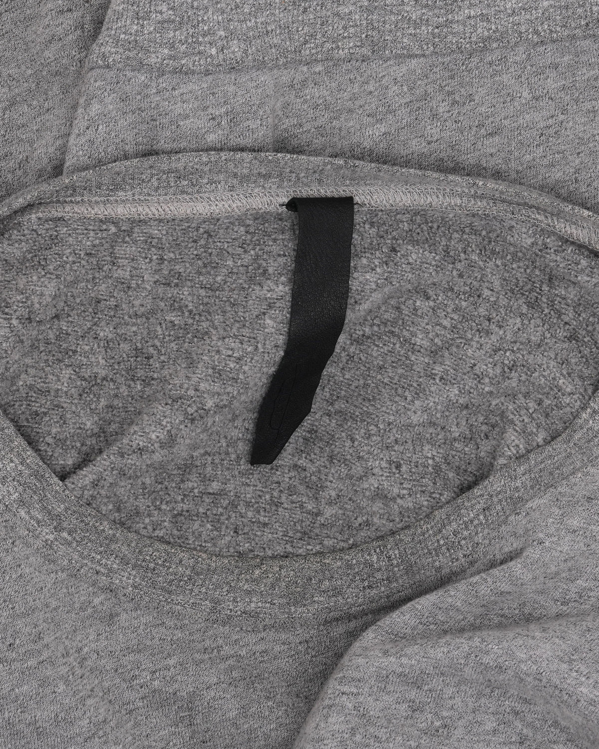 Cotton Blend Cross Patch Crewneck Sweatshirt
