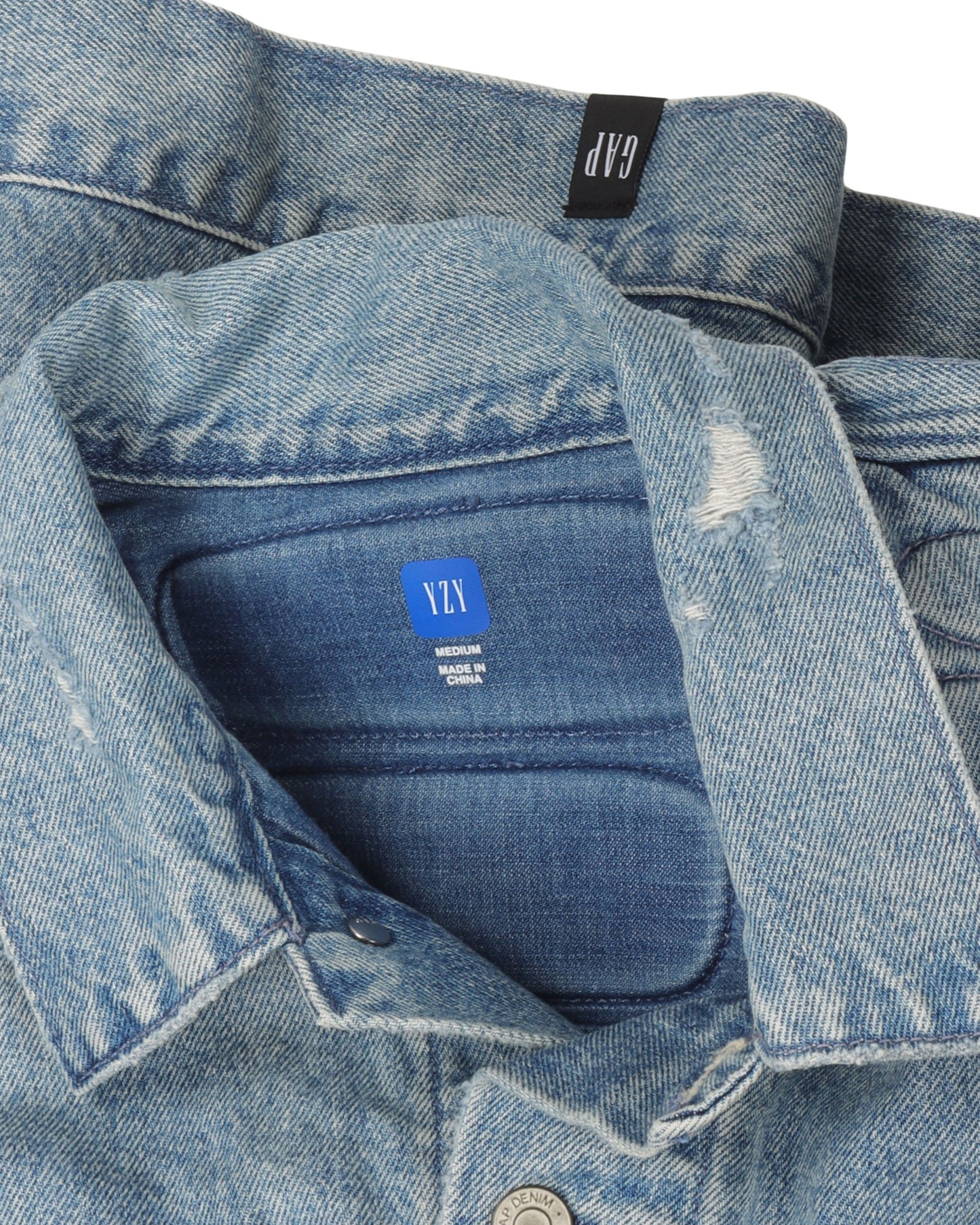 GAP Padded Denim Trucker Jacket