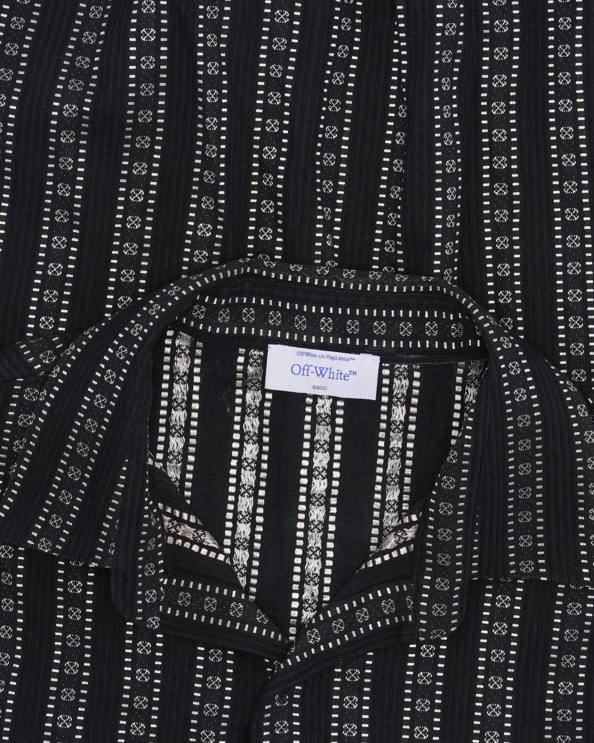 Arrows Striped Bowling Shirt