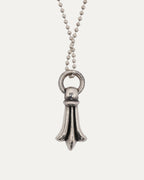 Fleur Tail Pendant w/ Ball Chain