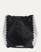 Dagger Embellished Bucket Bag
