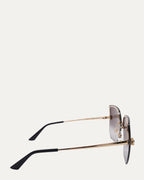 Panthere Frameless Sunglasses