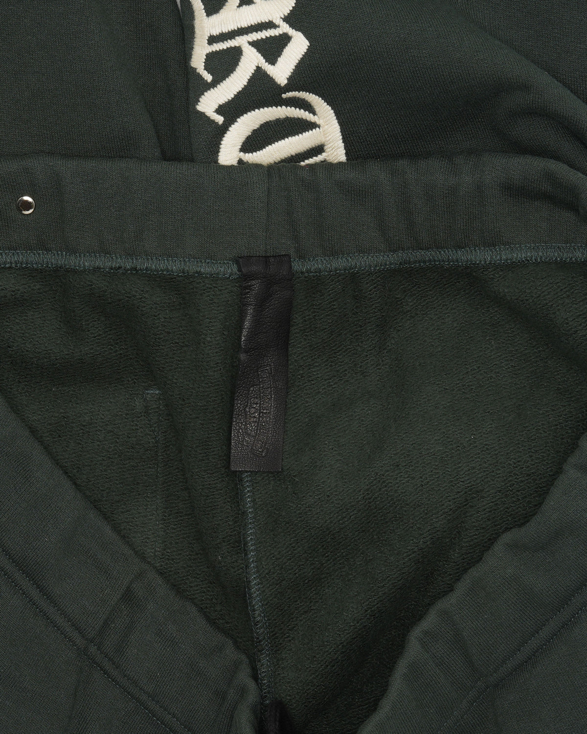 Embroidered Spellout Sweatpants