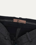Wool Zipper Pocket Trousers
