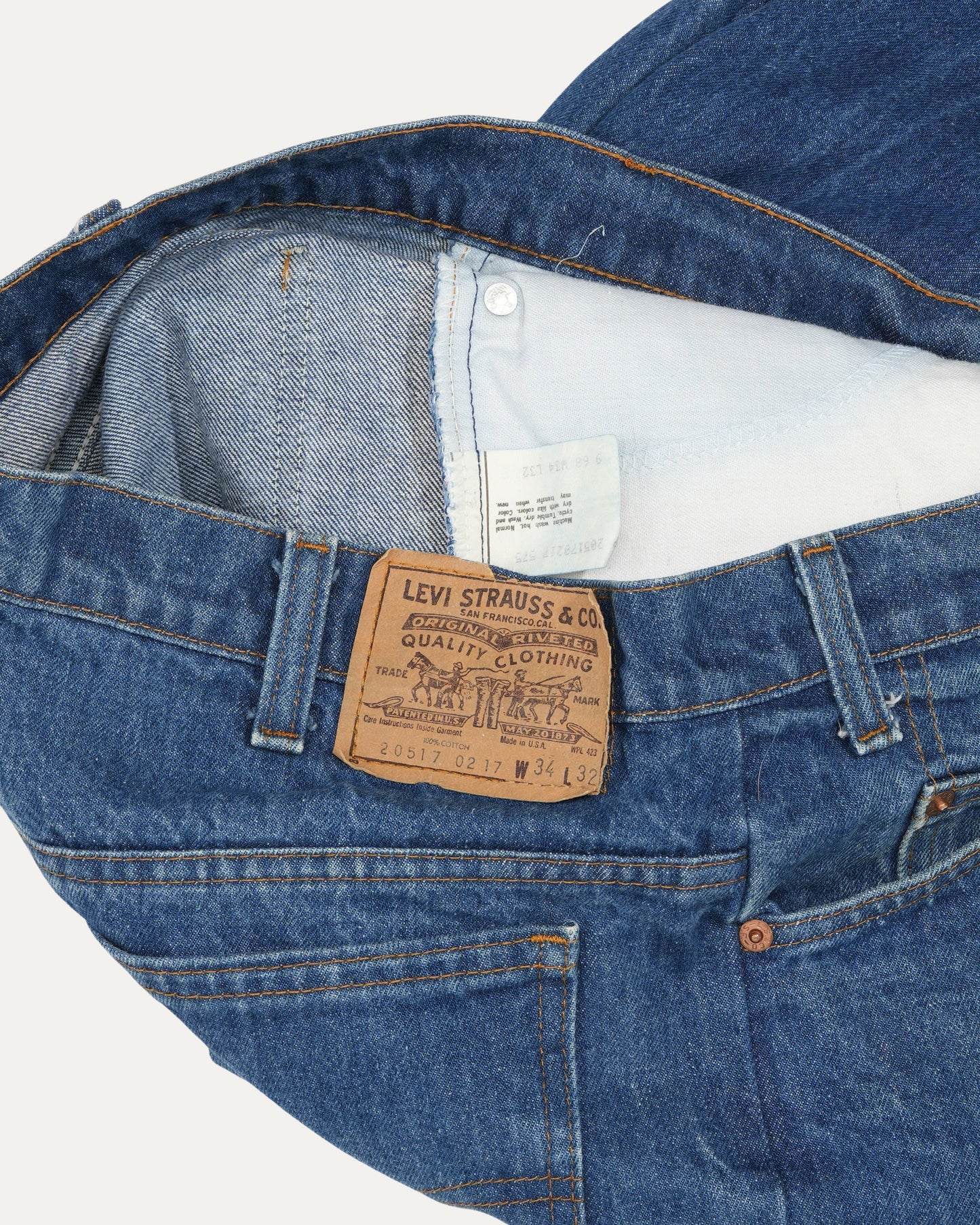 Levi's 517 Orange Tab Jeans