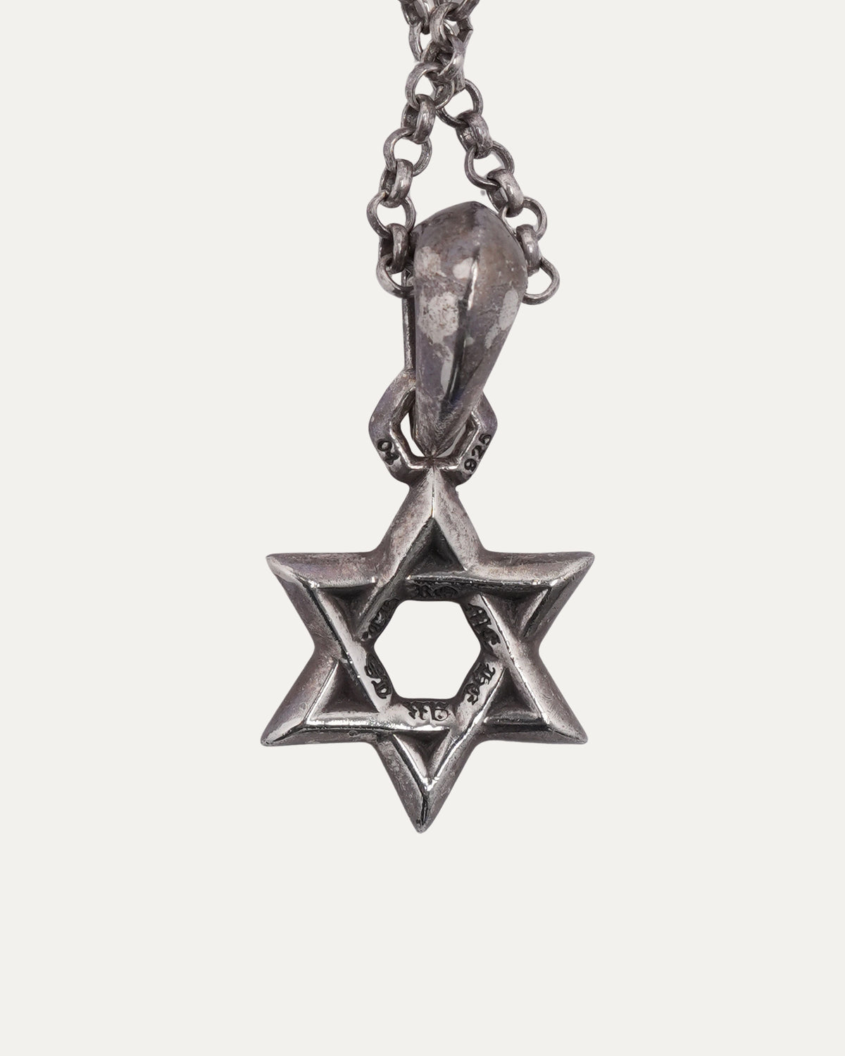 Diamond Star of David Necklace
