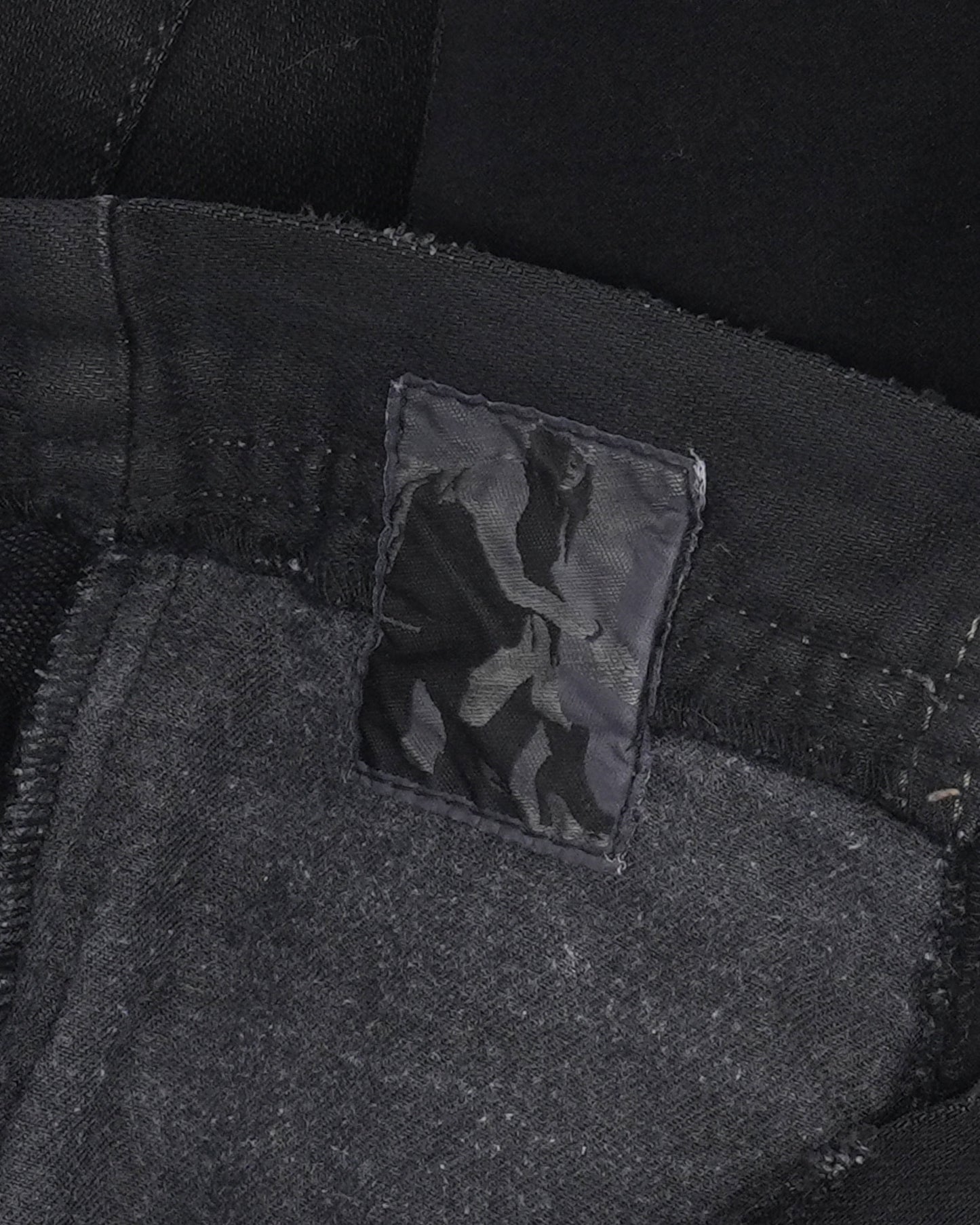 Waxed Drop Crotch Cargo Shorts