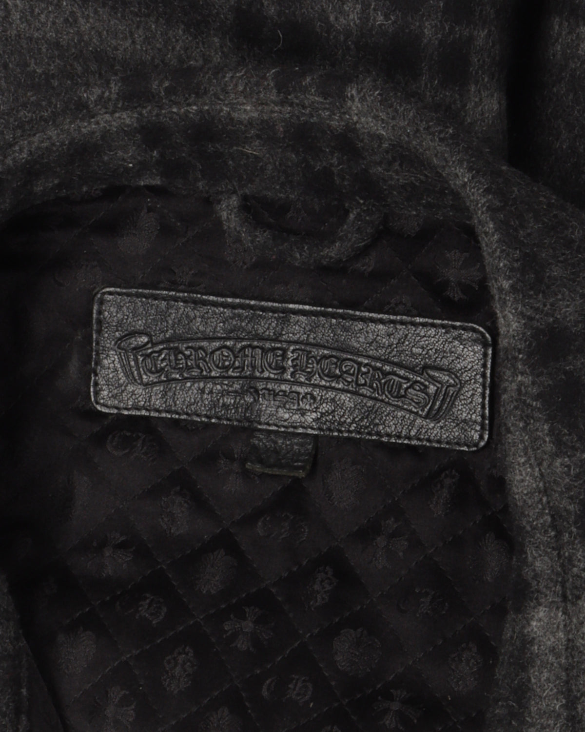 Cross Patch Padded Wool Flannel Shirt