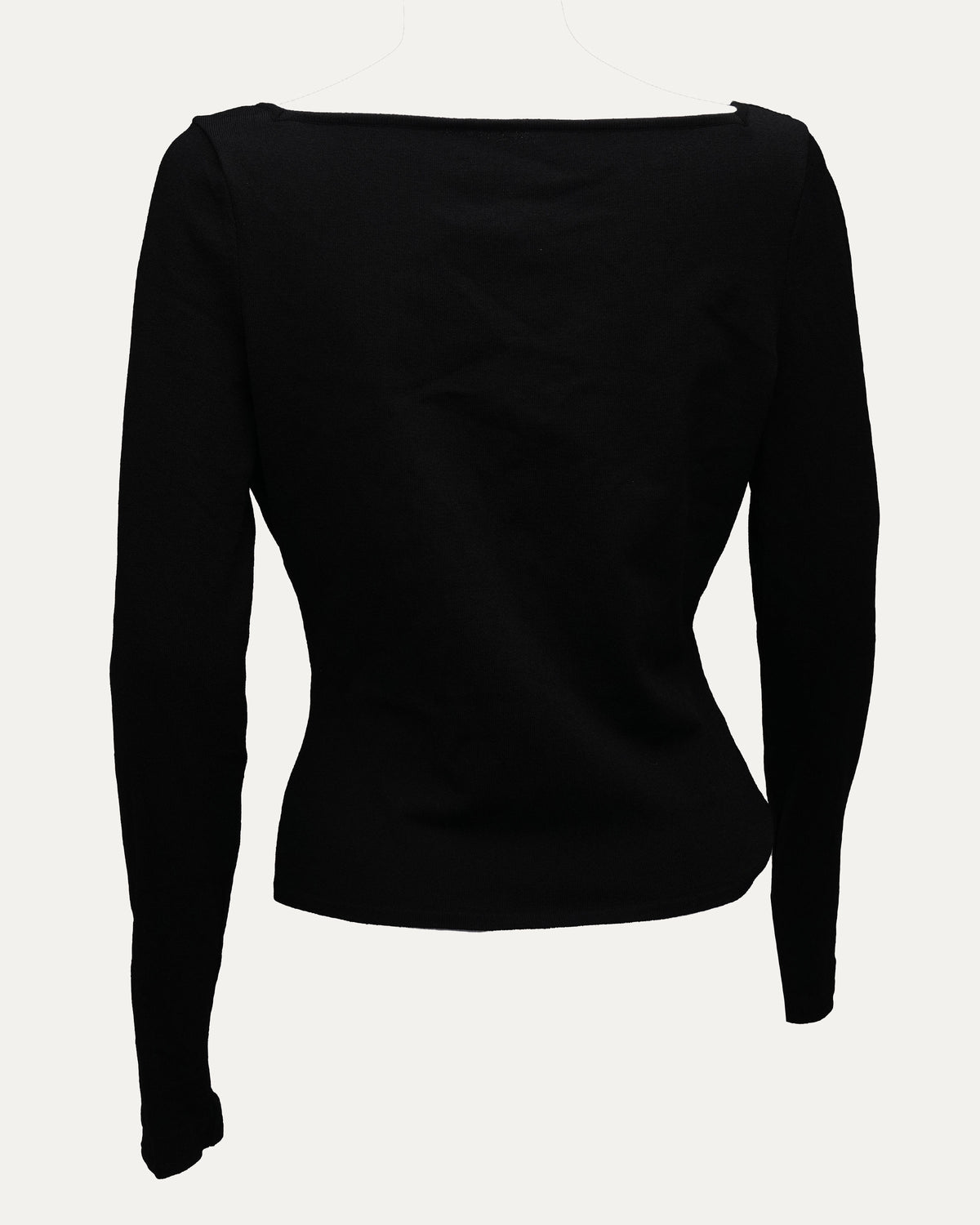 Tom Ford Era SS 1998 Leather Strap "G" Buckle Long Sleeve Top
