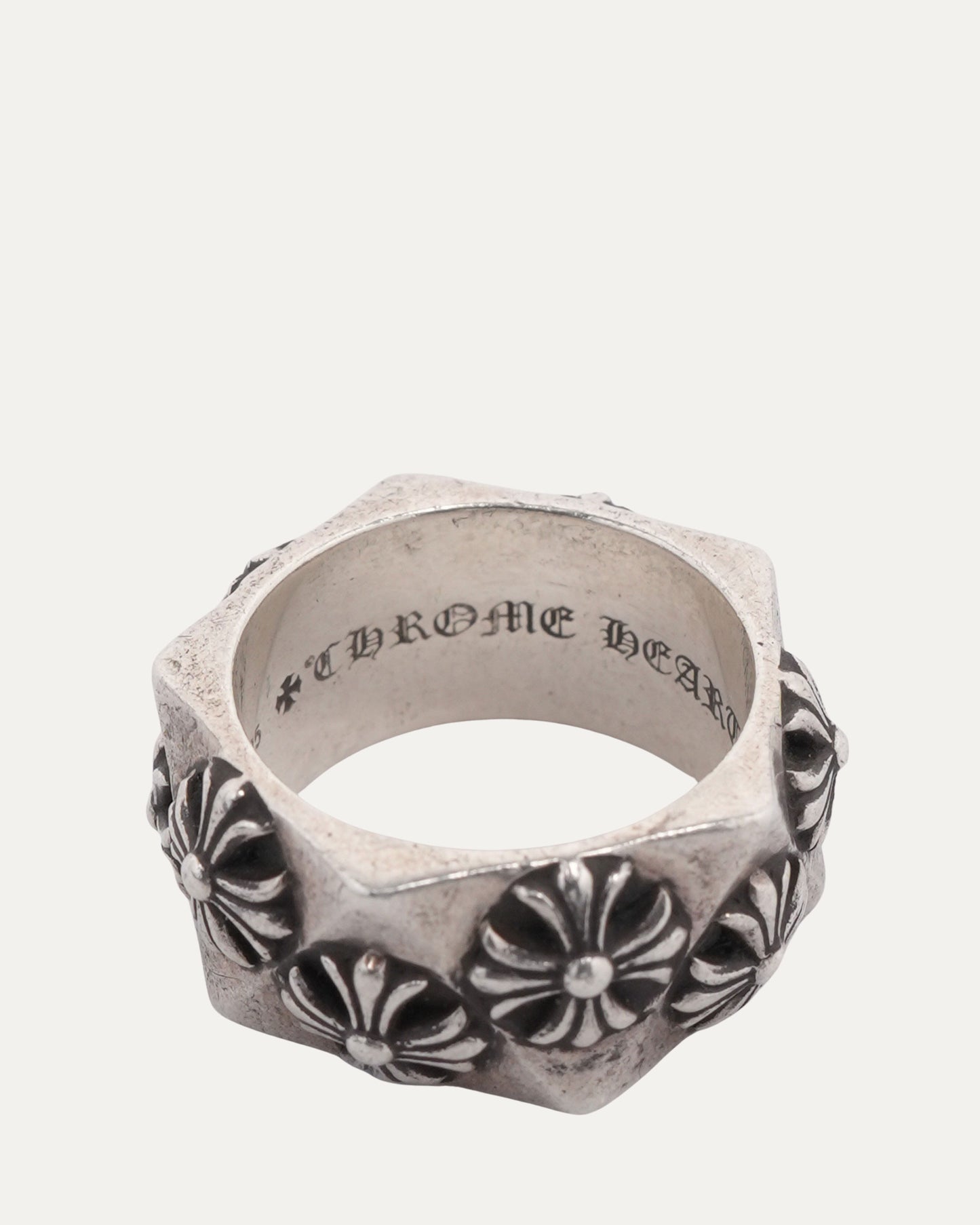 Pentagon Plus Cross Ring
