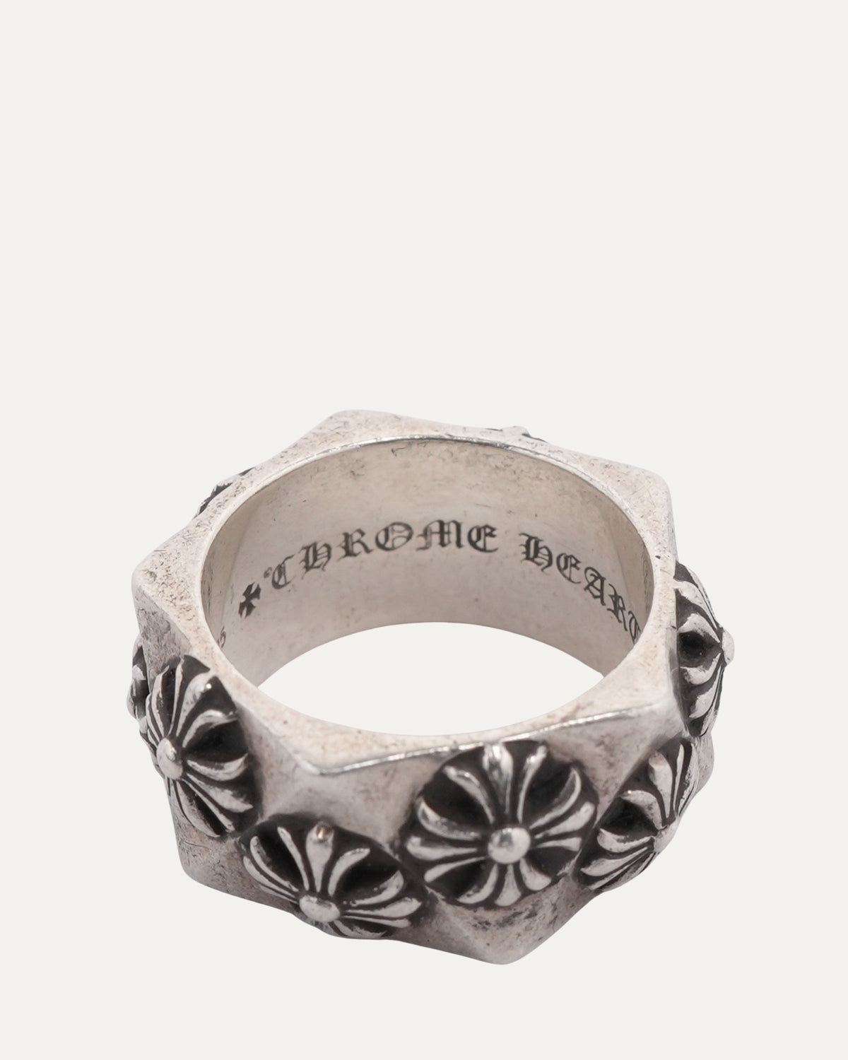 Pentagon Plus Cross Ring
